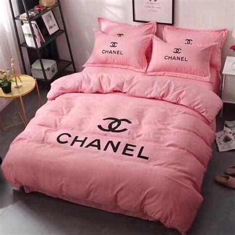 chanel bed sheets|vintage Chanel bedspread.